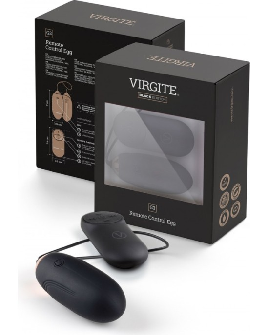 Virgite - Black Edition G3 UZLĀDĒJAMS VIBRĒJOŠS OLU BLACK EDITION