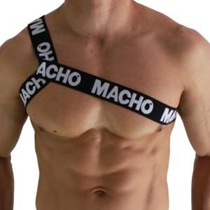 Macho Underwear MACHO - ROMĀŅU ZIKTAS BALTA S/M