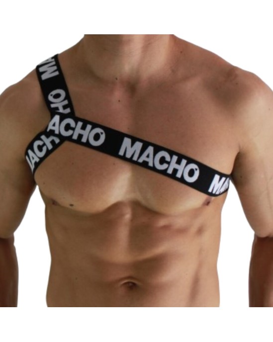 Macho Underwear МАЧО - РИМСКАЯ РЕГУЛЯЦИЯ БЕЛАЯ S/M