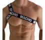 Macho Underwear MACHO - ROMAN HARNESS WHITE S/M