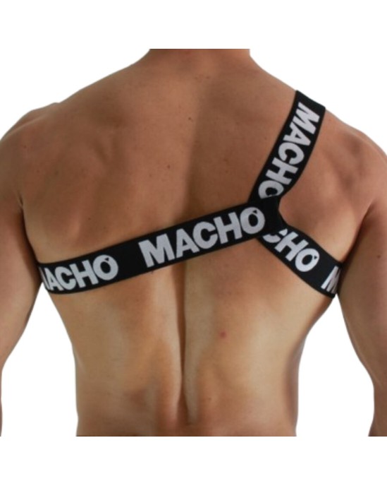 Macho Underwear MACHO - ROMĀŅU ZIKTAS BALTA S/M