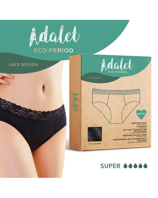 Adalet Eco Period Natura Menstrual Panty Super