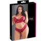 Cottelli Curves Bra and Red Briefs 3XL