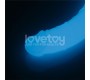 Lovetoy Double dildo Lumino Blue Light 18.5