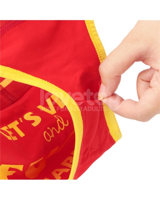 Lovetoy Printed Vibrating Sexy Panties 28-33