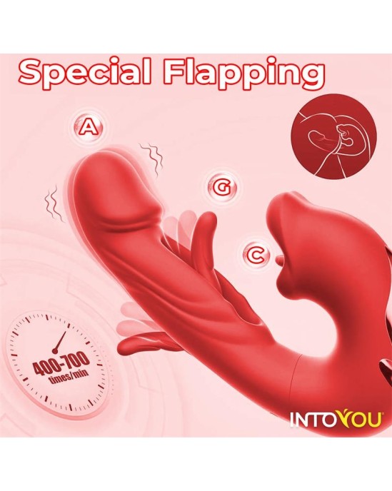 Intoyou App Series Mouty Vibe with Biting and Flipping with App