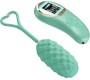 Prettylove Vivian Vibrating Egg with Digital Screen Remote Control Green