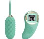 Prettylove Vivian Vibrating Egg with Digital Screen Remote Control Green