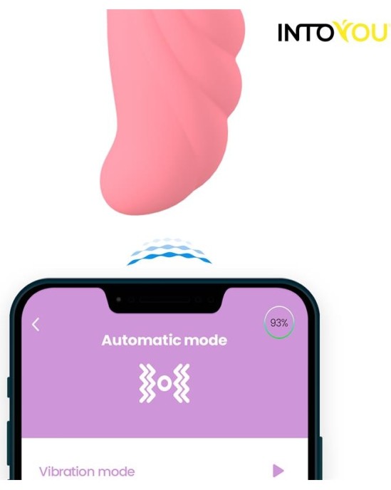 Intoyou App Series Vibrating Egg with Waving and APP USB