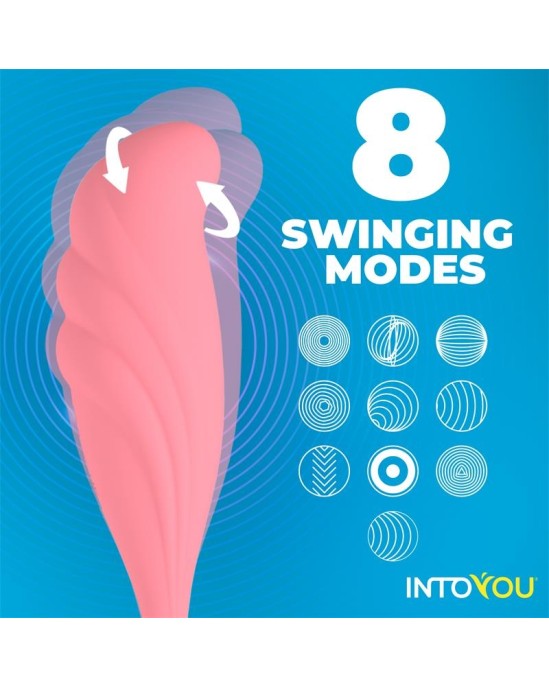 Intoyou App Series Vibrating Egg with Waving and APP USB