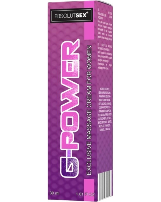 RUF G POWER ORGASM KRĒMS SIEVIEŠIEM 30ml