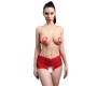 Chilirose Panties & Thongs CHILIROSE - CR 4641 Трусики без выреза КРАСНЫЕ L/XL