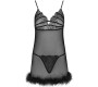 Livco Corsetti Sets LIVCO CORSETTI FASHION — ZERUNAM SET BABYDOLL + BLACK SHING