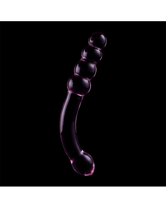 Nebula Series By Ibiza MODEL 14 DILDO BOROSILICATE GLASS 18.5 X 3 CM PINK