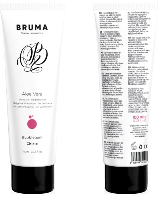 Bruma ALOE VERA SLIDING GEL BUBBLEGUM FLAVOR 100 ML