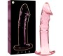 Nebula Series By Ibiza MODEL 19 DILDO BOROSILICATE GLASS 18.5 X 4 CM PINK