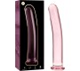 Nebula Series By Ibiza MODEL 9 DILDO BOROSILICATE GLASS 15.5 X 2.5 CM PINK