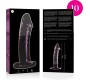 Nebula Series By Ibiza MODEL 19 DILDO BOROSILICATE GLASS 18.5 X 4 CM PINK