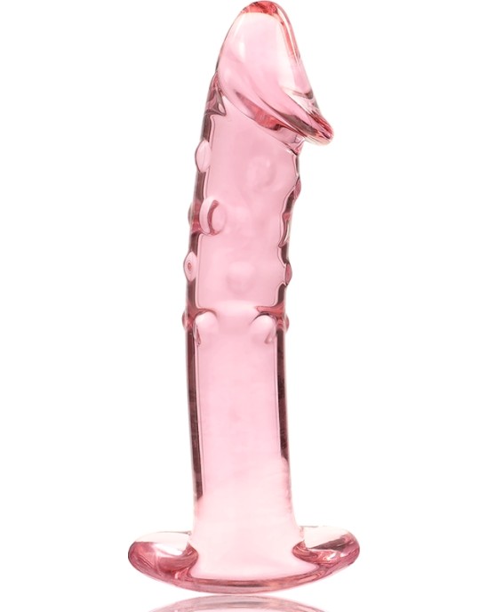 Nebula Series By Ibiza MODEL 19 DILDO BOROSILICATE GLASS 18.5 X 4 CM PINK