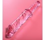 Nebula Series By Ibiza MODEL 24 DILDO BOROSILICATE GLASS 28.5 X 5 CM PINK