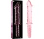 Nebula Series By Ibiza MODEL 24 DILDO BOROSILICATE GLASS 28.5 X 5 CM PINK