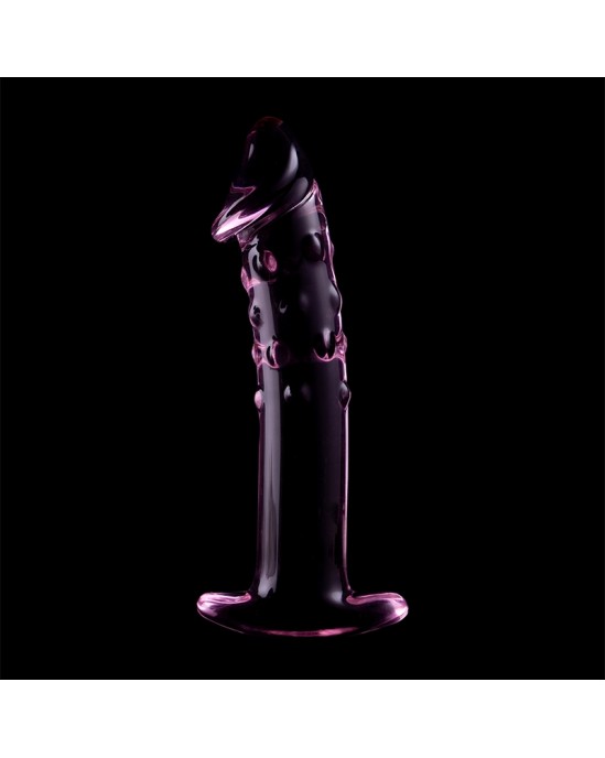 Nebula Series By Ibiza MODEL 19 DILDO BOROSILICATE GLASS 18.5 X 4 CM PINK