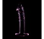 Nebula Series By Ibiza MODEL 19 DILDO BOROSILICATE GLASS 18.5 X 4 CM PINK