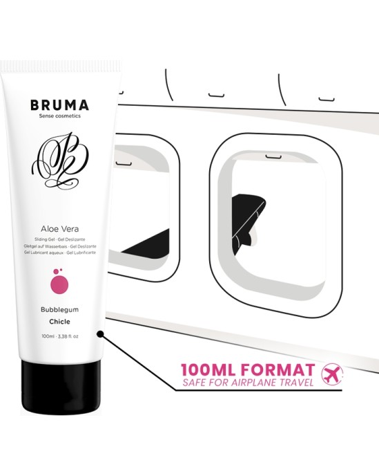 Bruma ALOE VERA SLIDING GEL BUBBLEGUM FLAVOR 100 ML