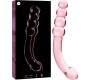 Nebula Series By Ibiza MODEL 14 DILDO BOROSILICATE GLASS 18.5 X 3 CM PINK