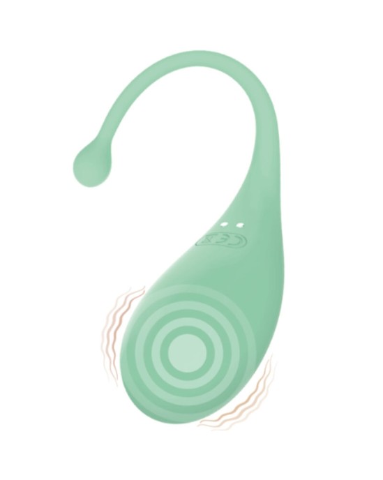 Adrien Lastic PALPITATION VIBRATING EGG GREEN + FREE APP