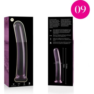 Nebula Series By Ibiza MODELIS 9 DILDO BOROSILIKĀTS STIKLS 15,5 X 2,5 CM ROZĀ