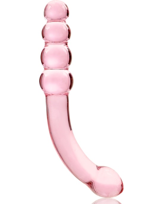 Nebula Series By Ibiza MODEL 14 DILDO BOROSILICATE GLASS 18.5 X 3 CM PINK