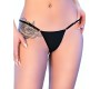 Chilirose Panties & Thongs CHILIROSE - CR 4382 THONG BLACK S/M