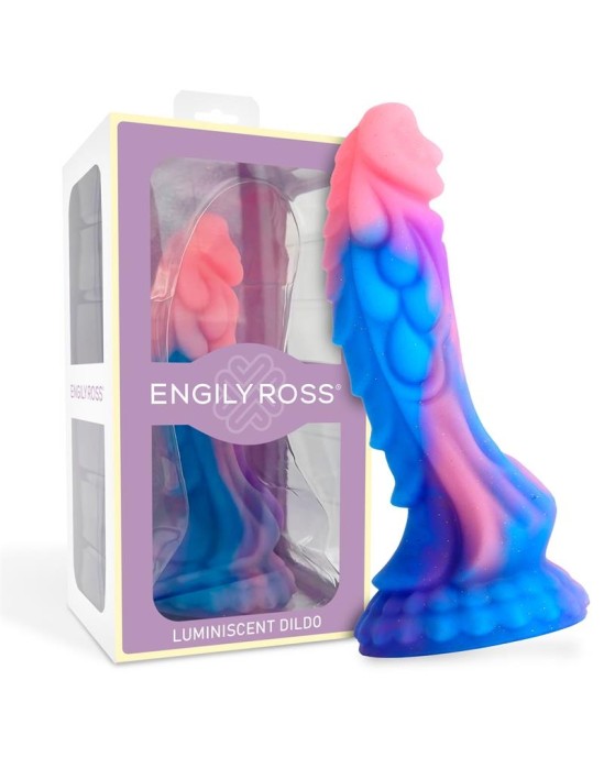 Dildox By Engily Ross Dildo Drag n Brilla en la Oscuridad Silicona L quida 18 cm