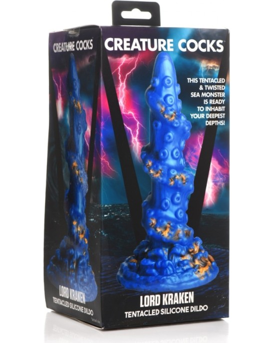 Xr - Creature Cocks LORD KRAKEN TAUKUŠAIS SILIKONA DILDO