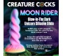 Xr - Creature Cocks MOON RIDER UNICORN PHOSFORESCENT SILIKONA DILDO