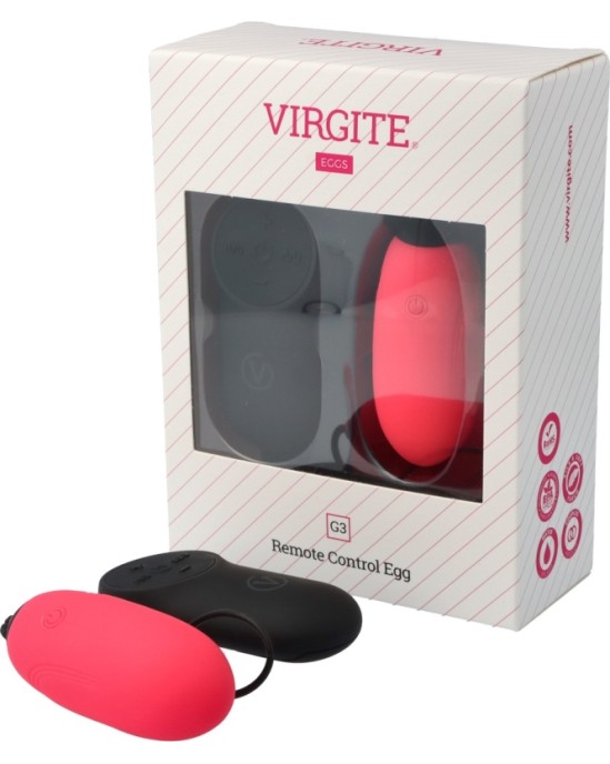 Virgite - Eggs G3 UZLĀDĒJAMA ROZĀ VIBRĒJOŠA OLA