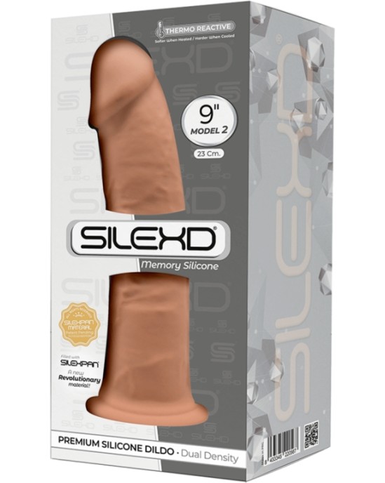 Silexd SILIKONA DILDO MODELIS 2 9 KARAMELE"