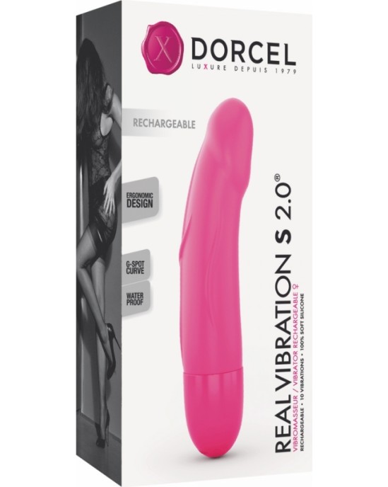 Dorcel S PINK UZLĀDĒJAMS SILIKONA VIBRATORS