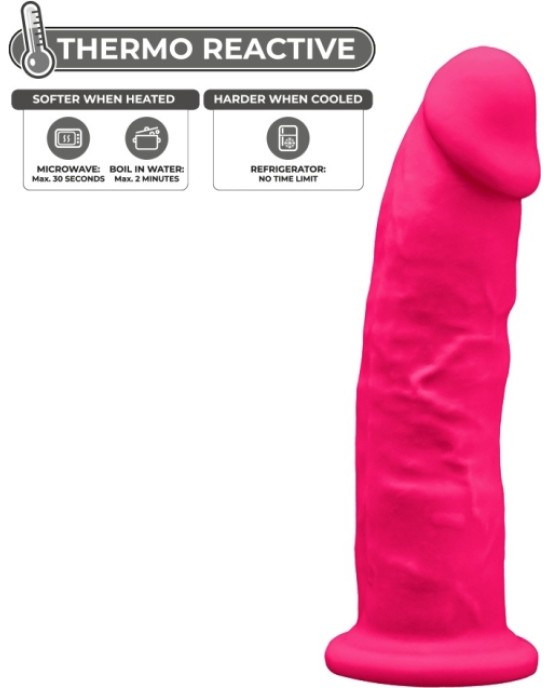 Silexd SILIKONA DILDO MODELIS 2 7,5 collu rozā