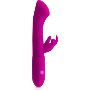 Yoba RABIT BELLA UZLĀDĒJAMS VIBRATORS AR STIMULĀTORU