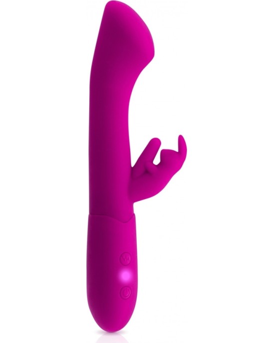 Yoba RABBIT BELLA RECHARGEABLE VIBRATOR W/ STIMULATOR