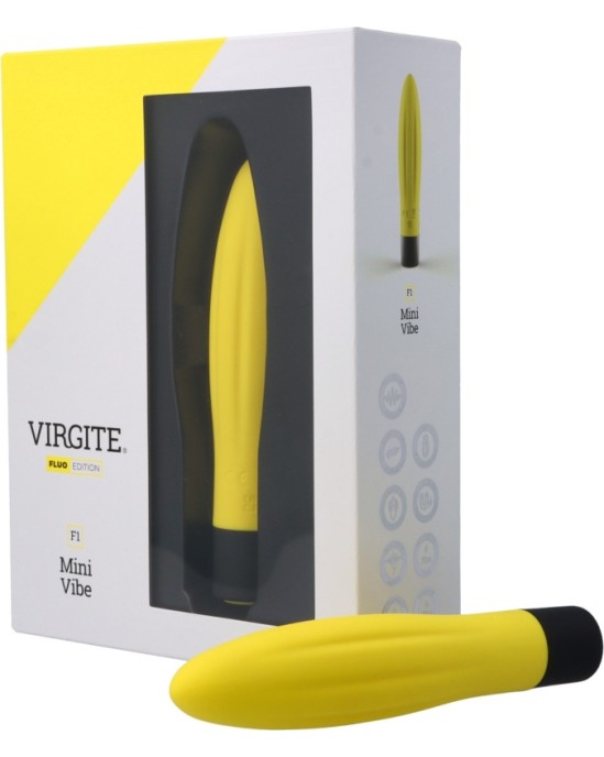 Virgite - Fluo F1 FLUO SILIKONA UZLĀDĒJAMS VIBRATORS