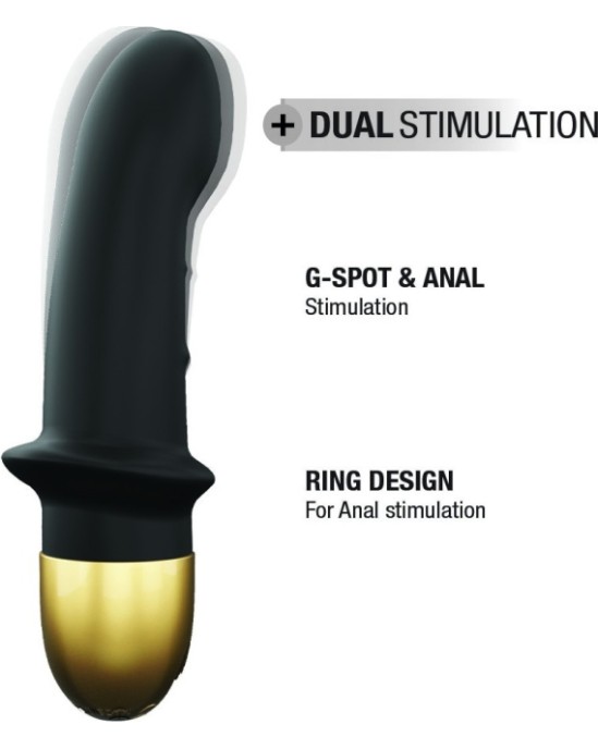 Dorcel MINI LOVER UZLĀDĒJAMS VIBRATORS BLACK-GOLD