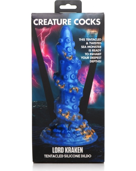 Xr - Creature Cocks LORD KRAKEN TAUKUŠAIS SILIKONA DILDO