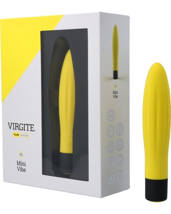 Virgite - Fluo F1 FLUO SILIKONA UZLĀDĒJAMS VIBRATORS