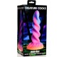 Xr - Creature Cocks MOON RIDER UNICORN PHOSFORESCENT SILIKONA DILDO