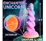 Xr - Creature Cocks MOON RIDER UNICORN PHOSFORESCENT SILIKONA DILDO