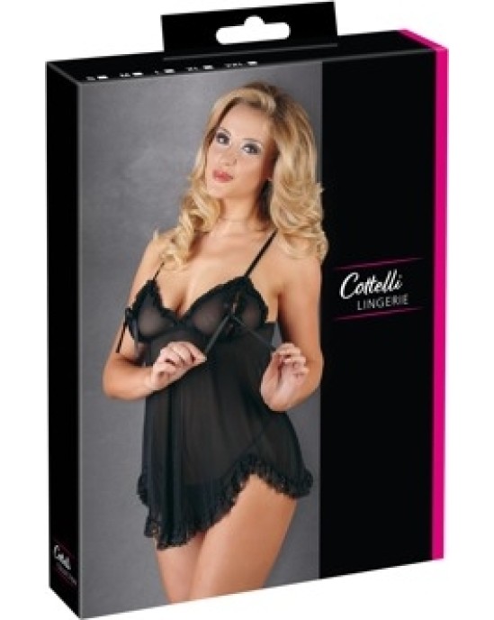 Cottelli Lingerie Babydoll с оборками 2XL