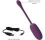 Pretty Love Smart PRETTY LOVE - CASPER PURPLE RECHARGEABLE VIBRATING EGG